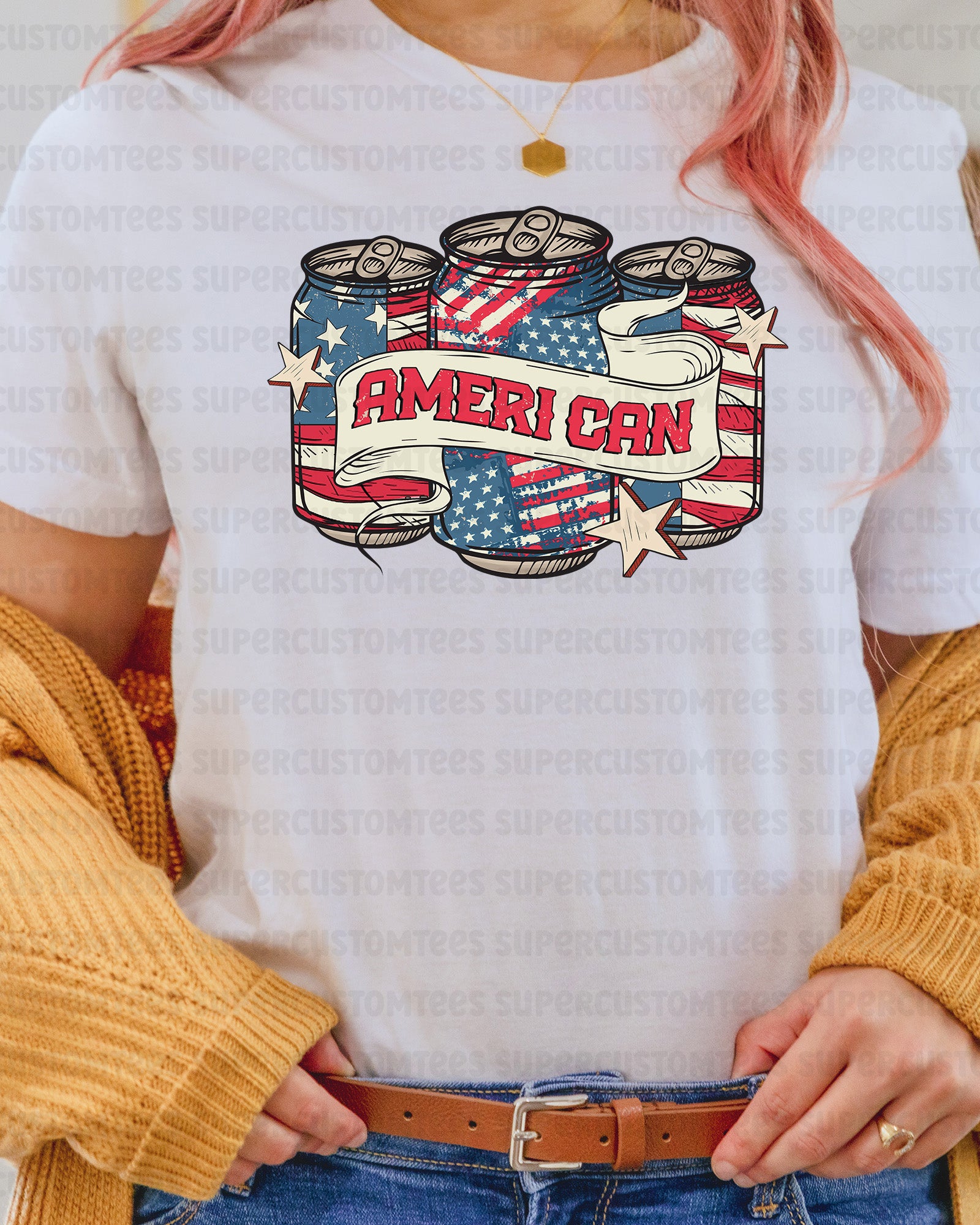 Ameri Can DTF Transfer Ready to Press