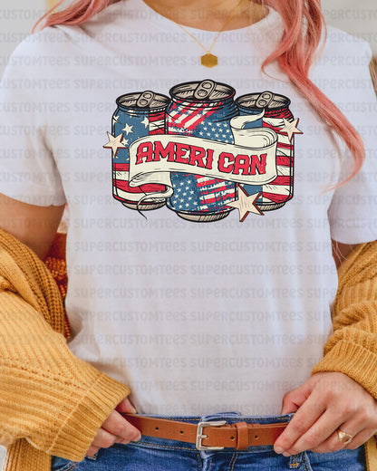 Ameri Can DTF Transfer Ready to Press