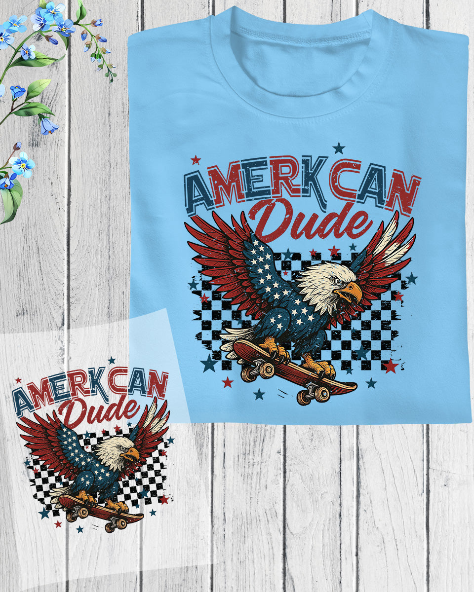 American Dude DTF Transfer