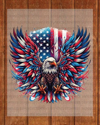 American Eagle Heat Transfer for Shirts