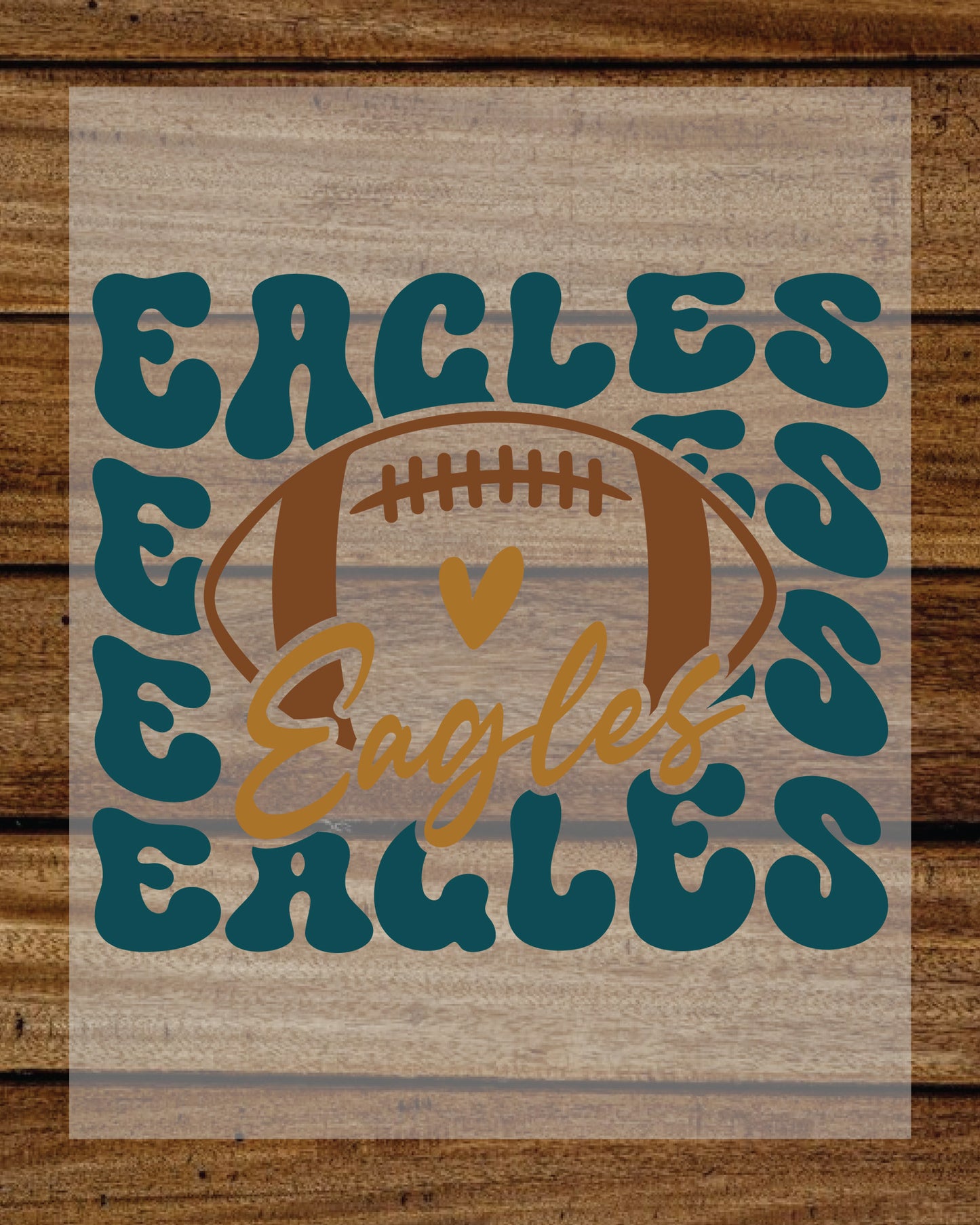 American Football Lover Eagles DTF Sheets