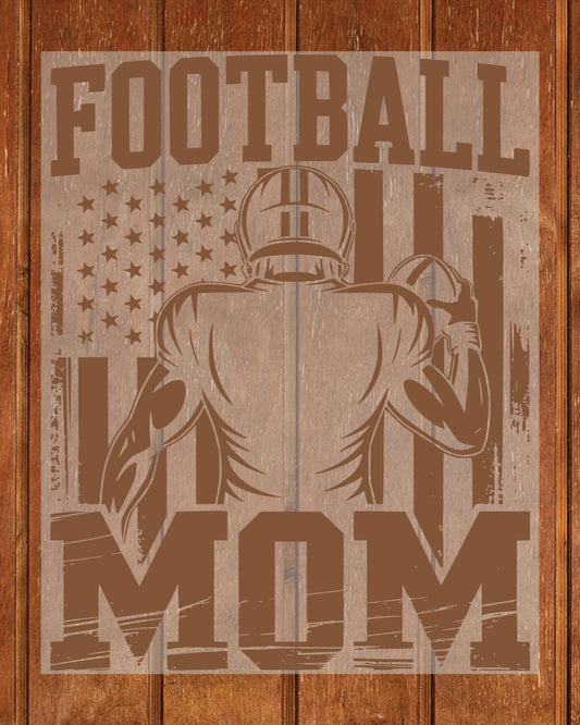 American Football Mom DTF Transfer Ready to Press