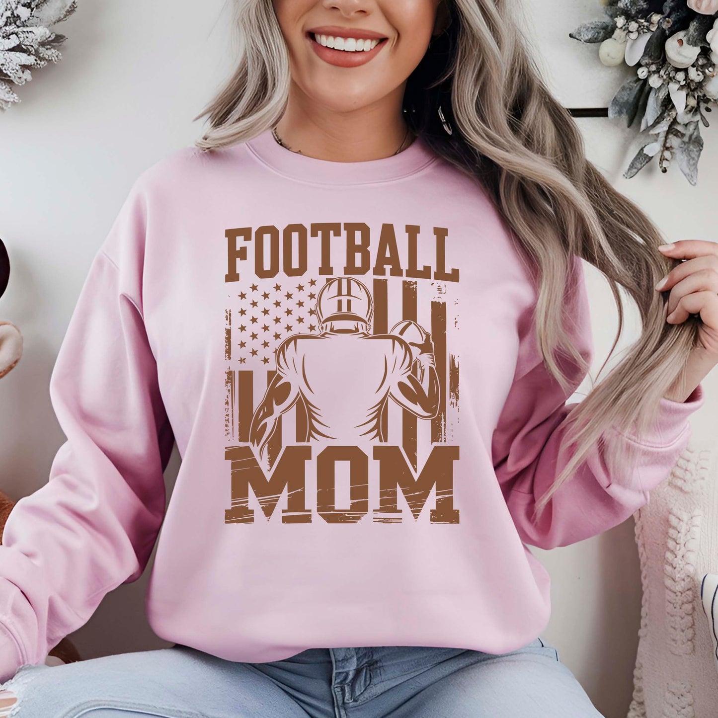 American Football Mom DTF Transfer Ready to Press