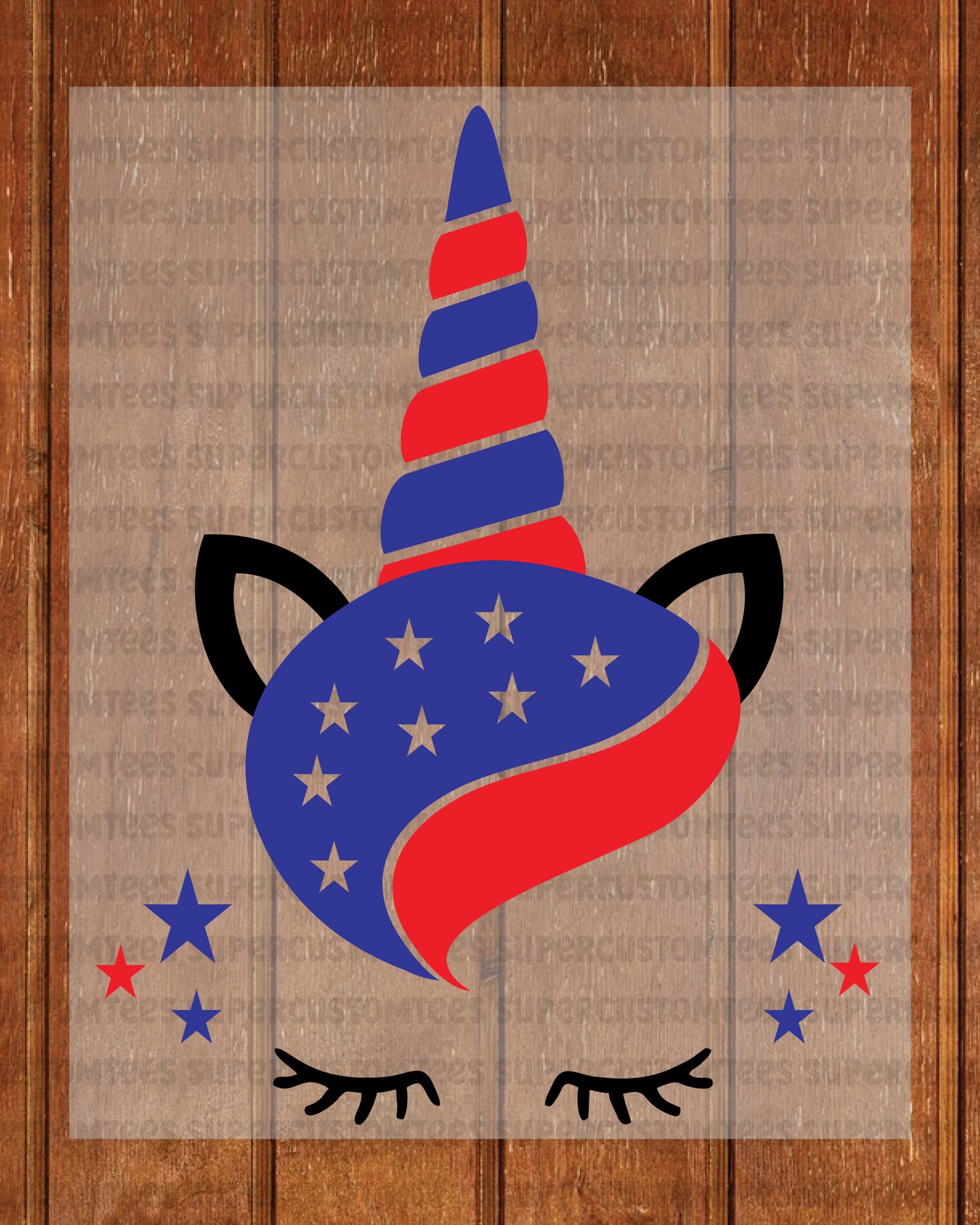 American Independence Day Heat Transfer for Shirts