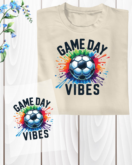 Peace Love Soccer DTF Transfer Film