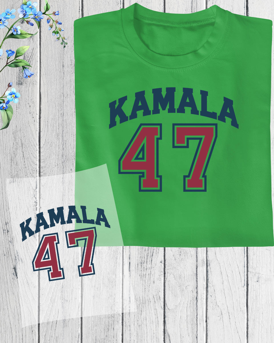 Kamala 47 DTF Transfer Film