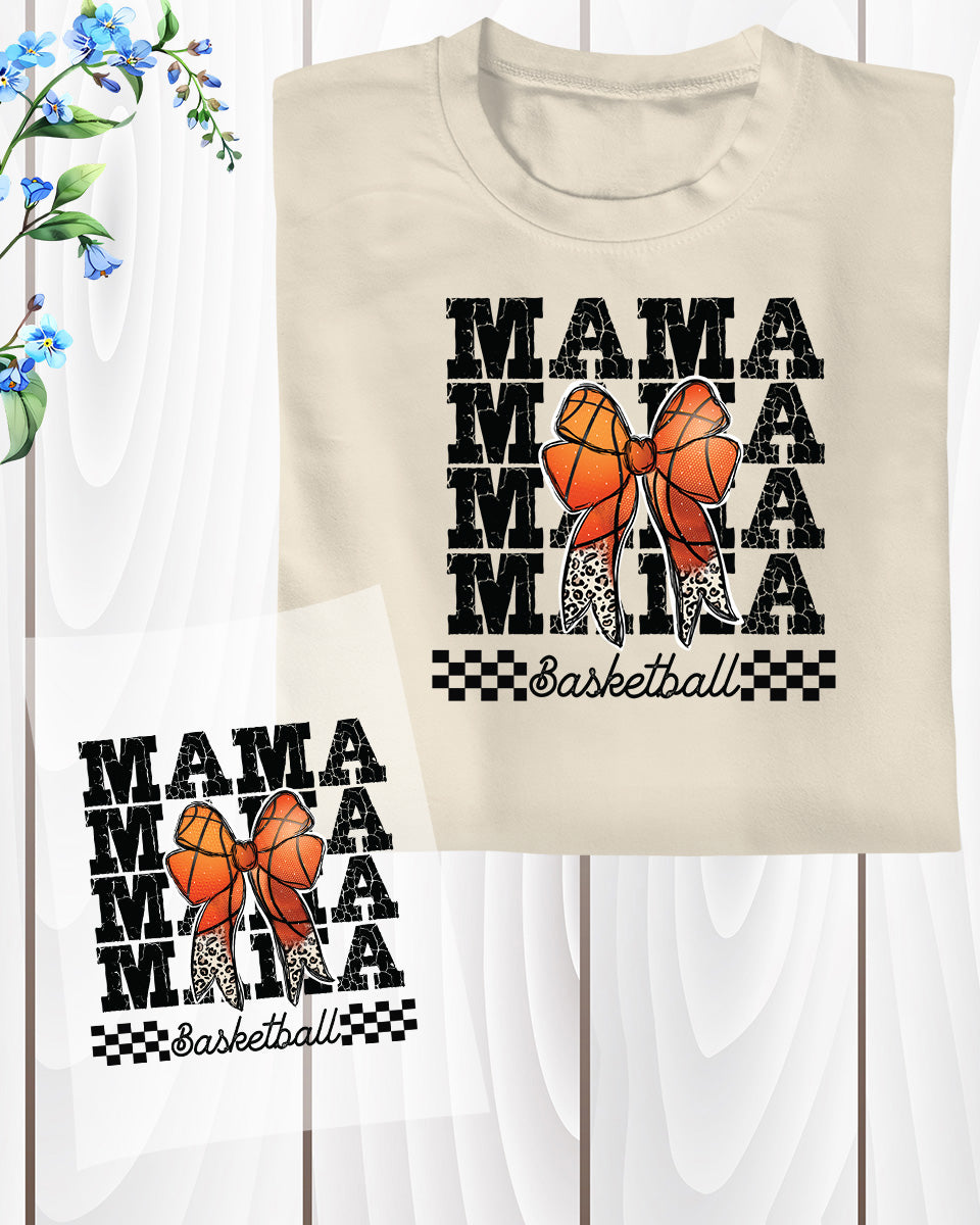 Basketball Mama Coquette Retro DTF Transfer Film