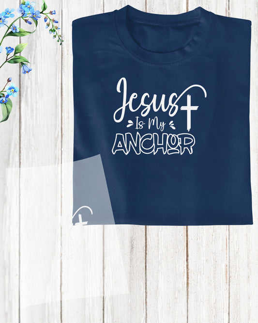 Jesus is my Anchor Christian DTF Transfer Film