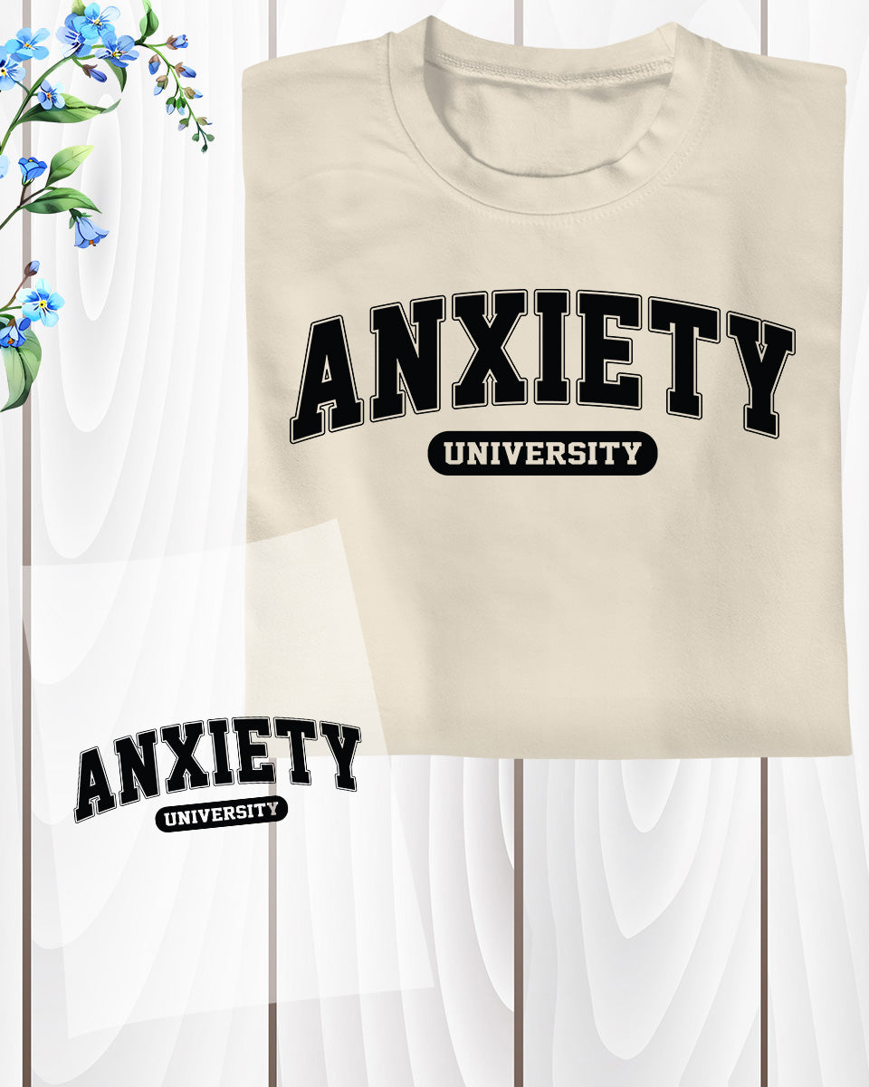 Anxiety University Retro DTF Transfer Sheets