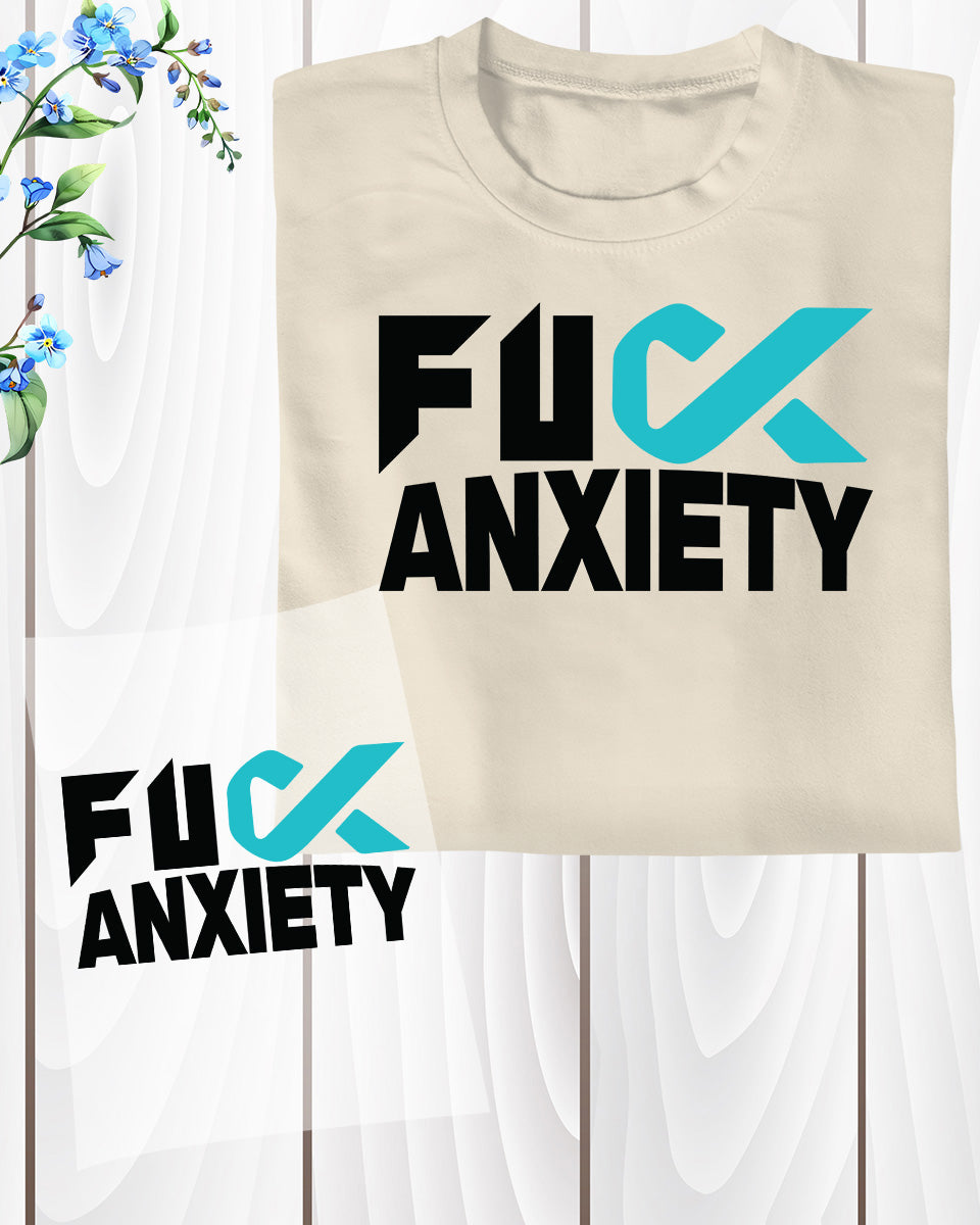 Anxiety Awareness Heat Transfer for Shirt