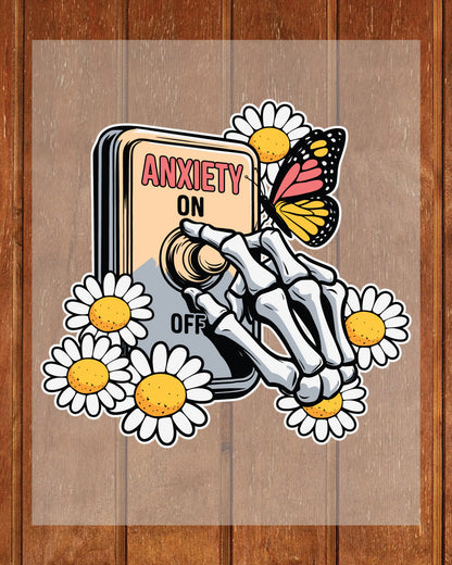 Anxiety DTF Transfer