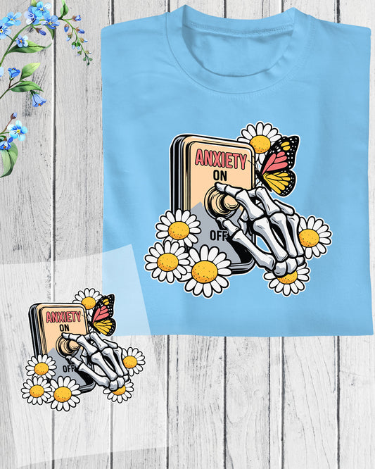 Anxiety DTF Transfer