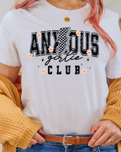 Anxious Girl DTF Transfer