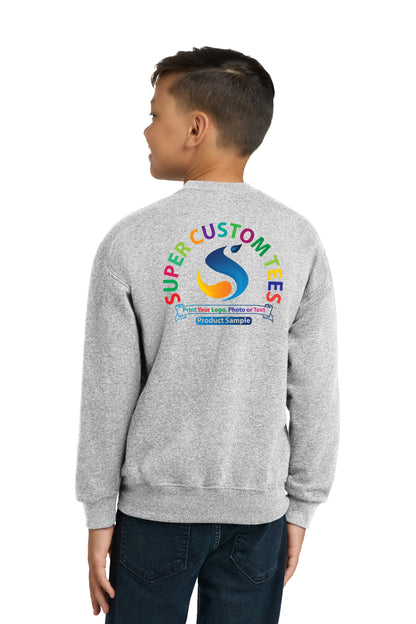 Jerzees 562B - Youth NuBlend Fleece Crew Sweatshirt