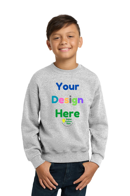 Jerzees 562B - Youth NuBlend Fleece Crew Sweatshirt