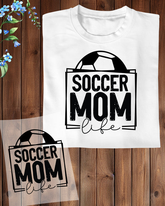 Soccer Mom Life DTF Transfer Film