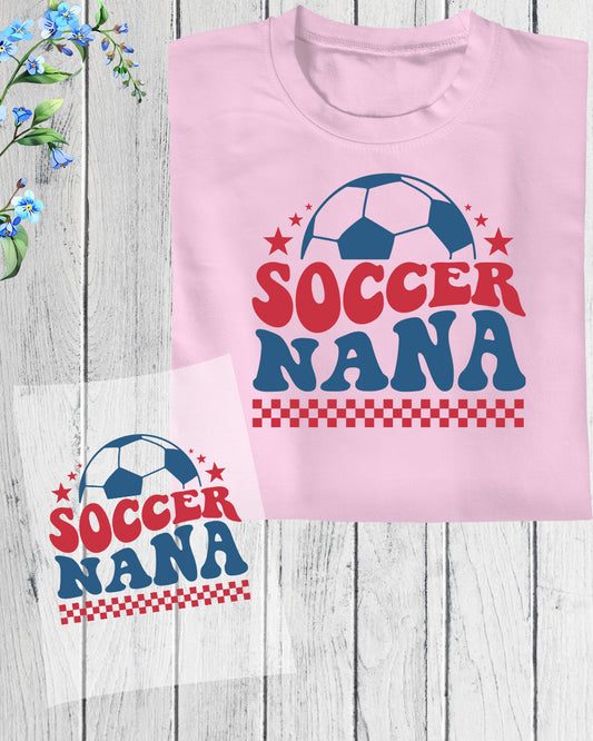 Soccer Nana DTF Transfer Film