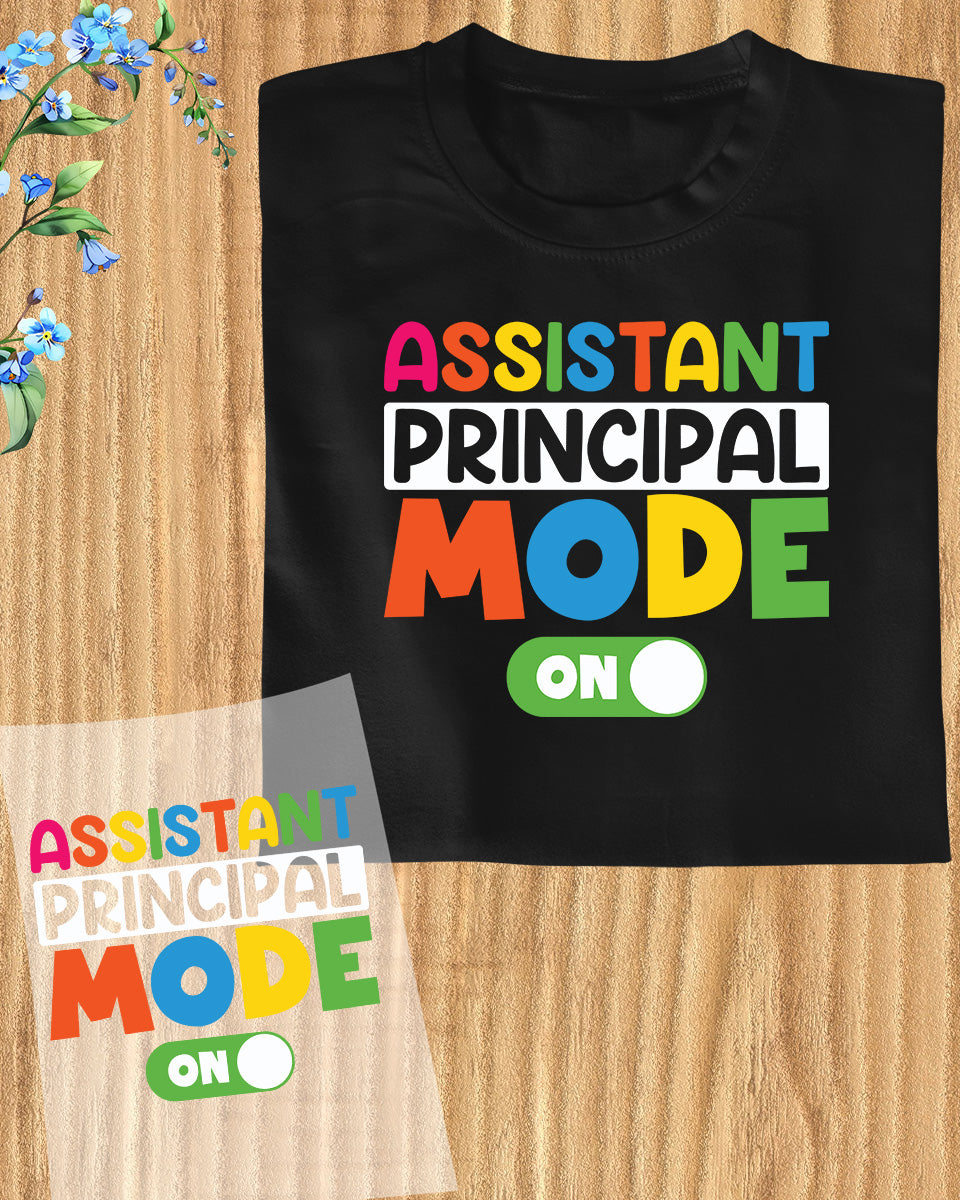 Assistant Principle Mode On DTF Transfer Film