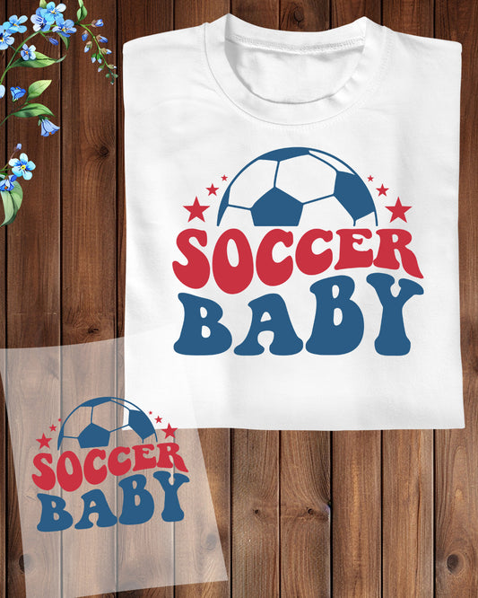 Soccer Baby DTF Transfer Film