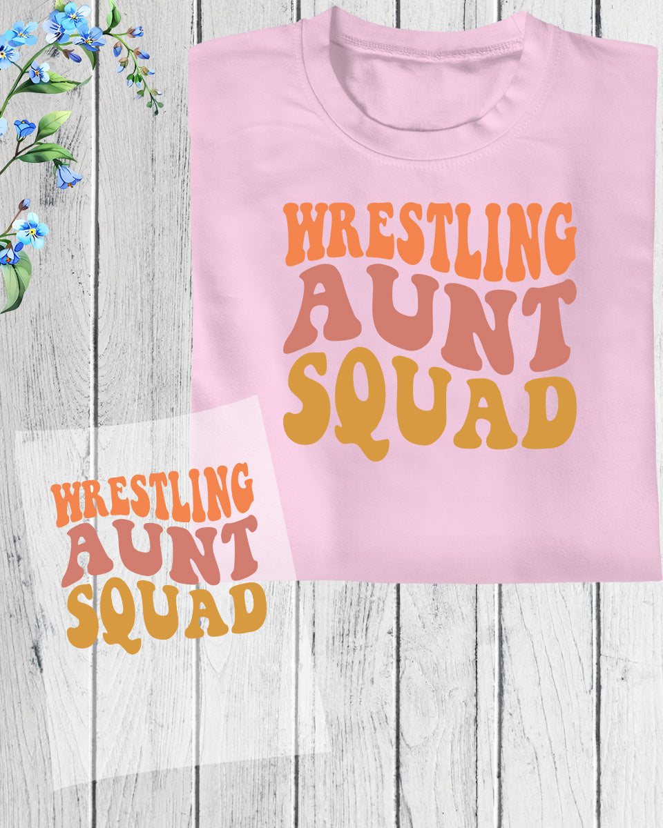 Wrestling Aunt Squad DTF Transfer Film