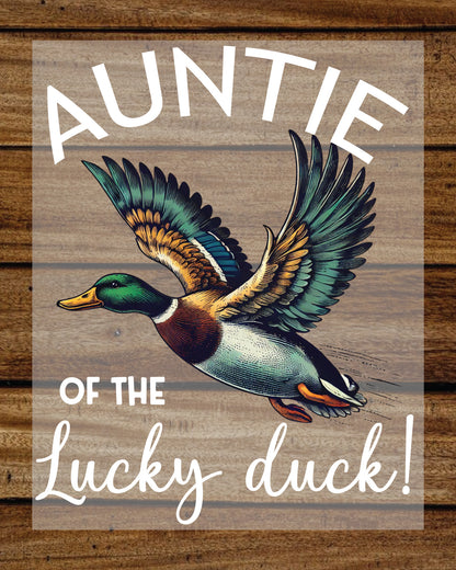 Auntie of The Lucky Duck DTF Transfer Sheets