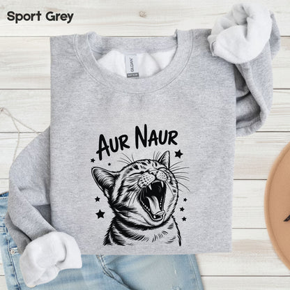 Aur Naur Cat Comfort Colors T Shirts
