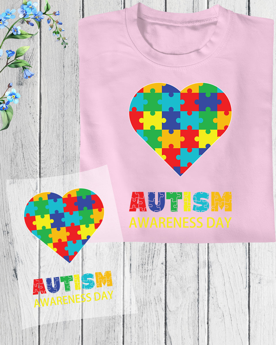 Autism Awareness Day DTF
