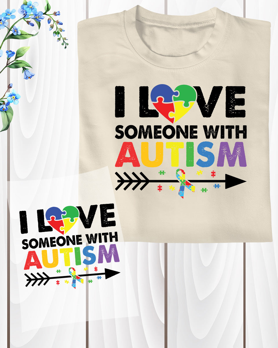 Autism Awareness DTF Transfer 