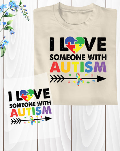 Autism Awareness DTF Transfer 