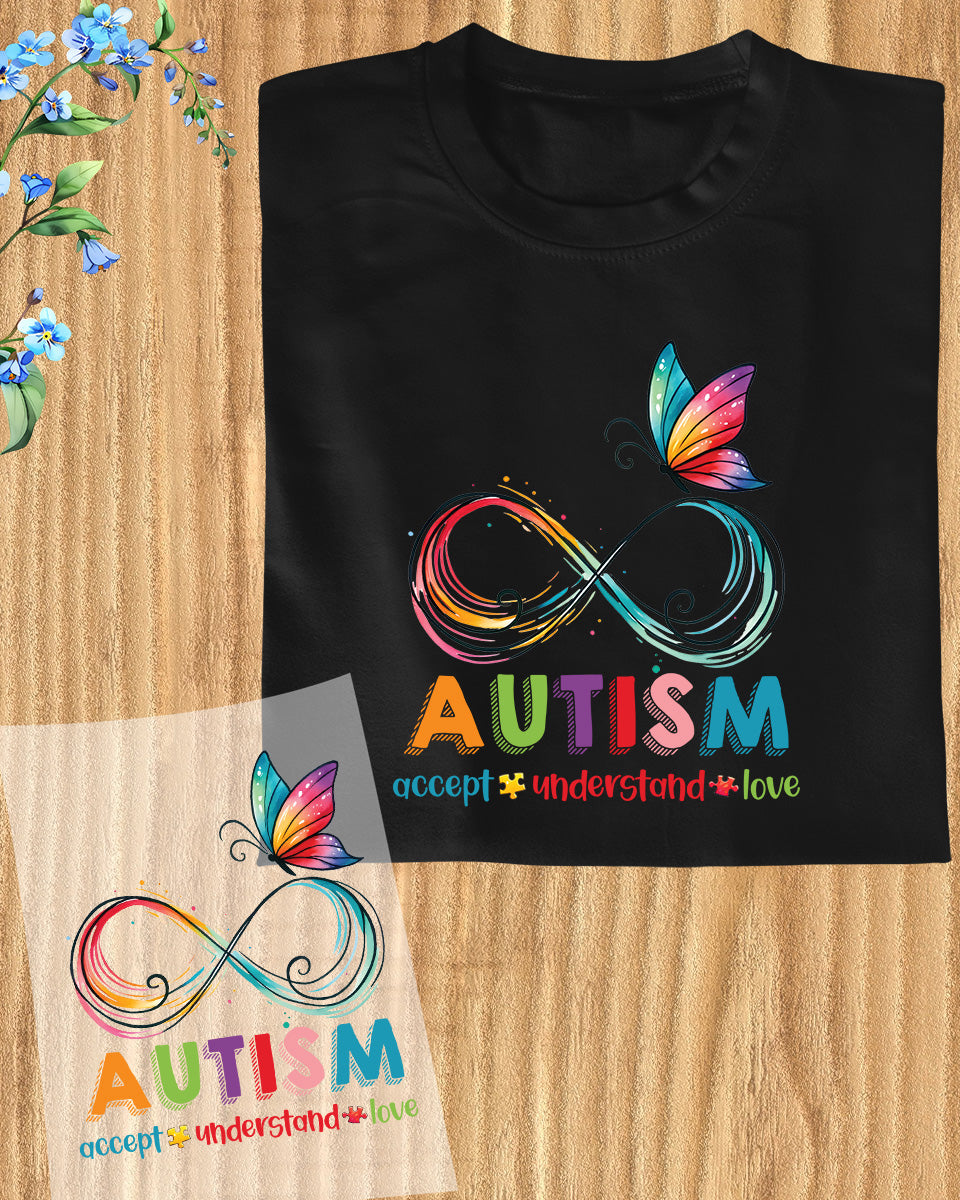 Autism  DTF Transfer