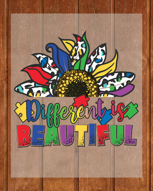 Autism DTF Transfer Ready to Press