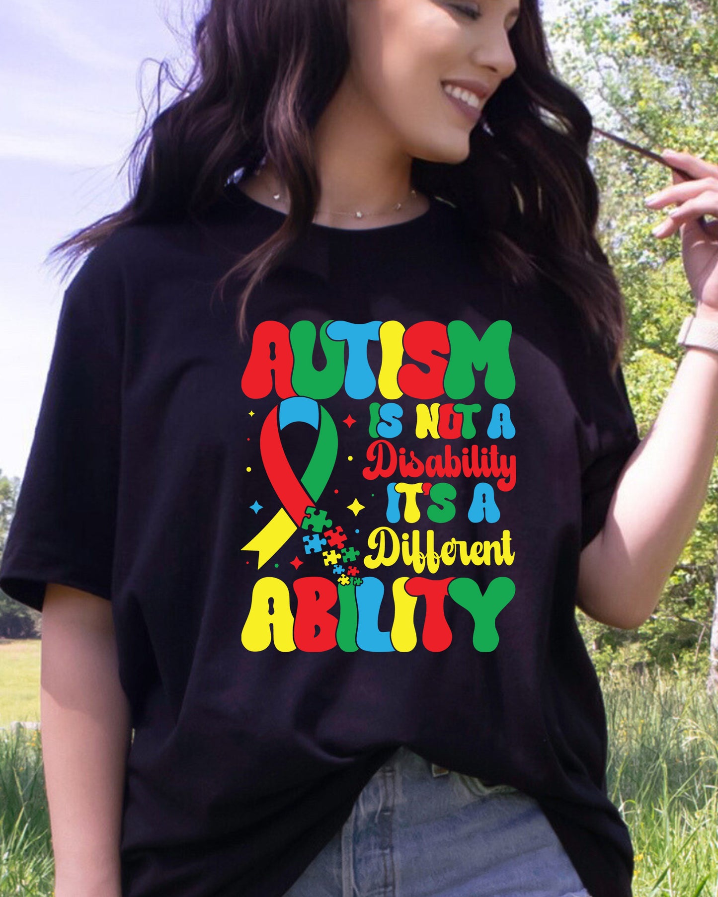 Autism DTF Transfer Ready to Press