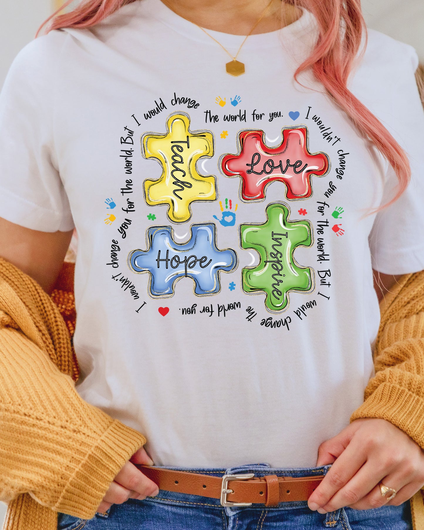 Autism DTF Transfer Ready to Press