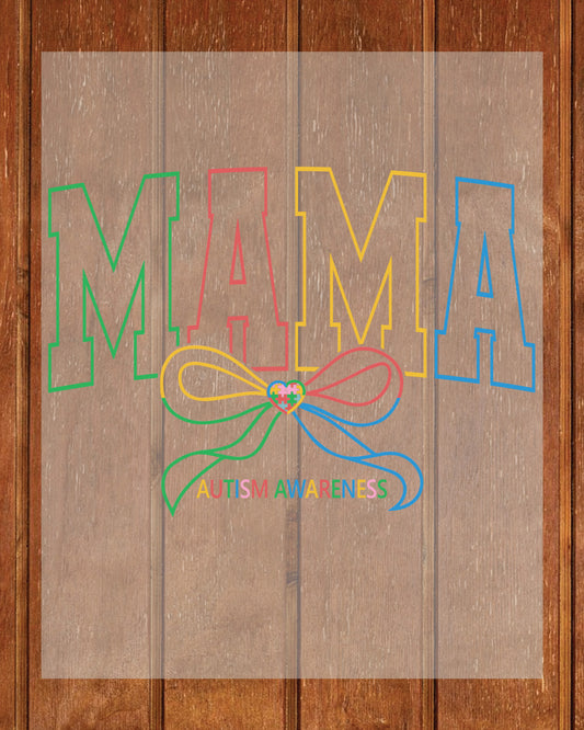 Autism Mama DTF Transfer