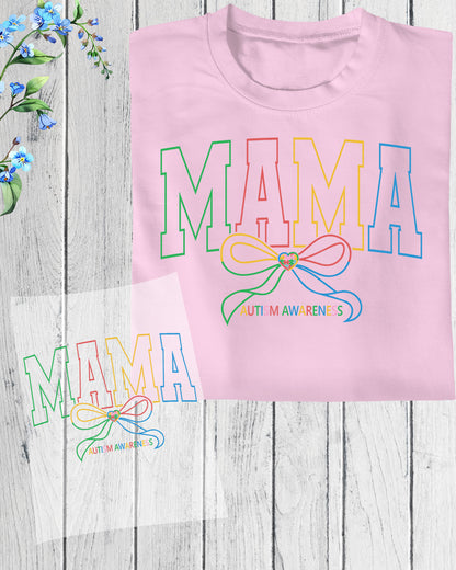 Autism Mama DTF Transfer