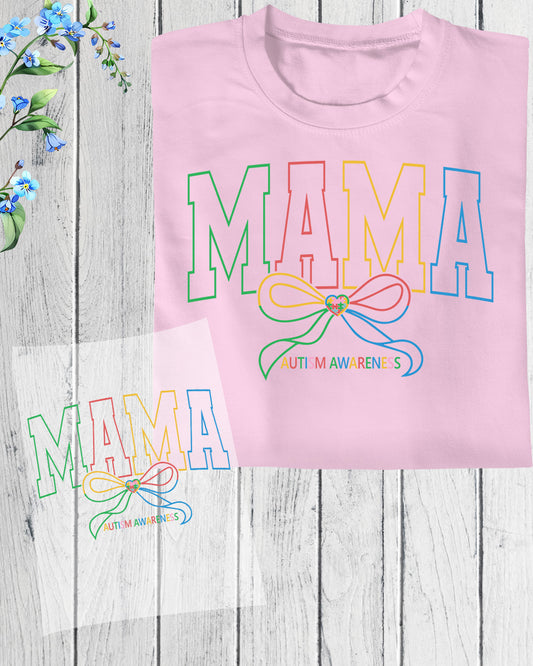 Autism Mama DTF Transfer