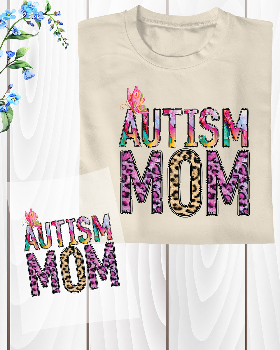 Autism Mom DTF Transfer Ready to Press
