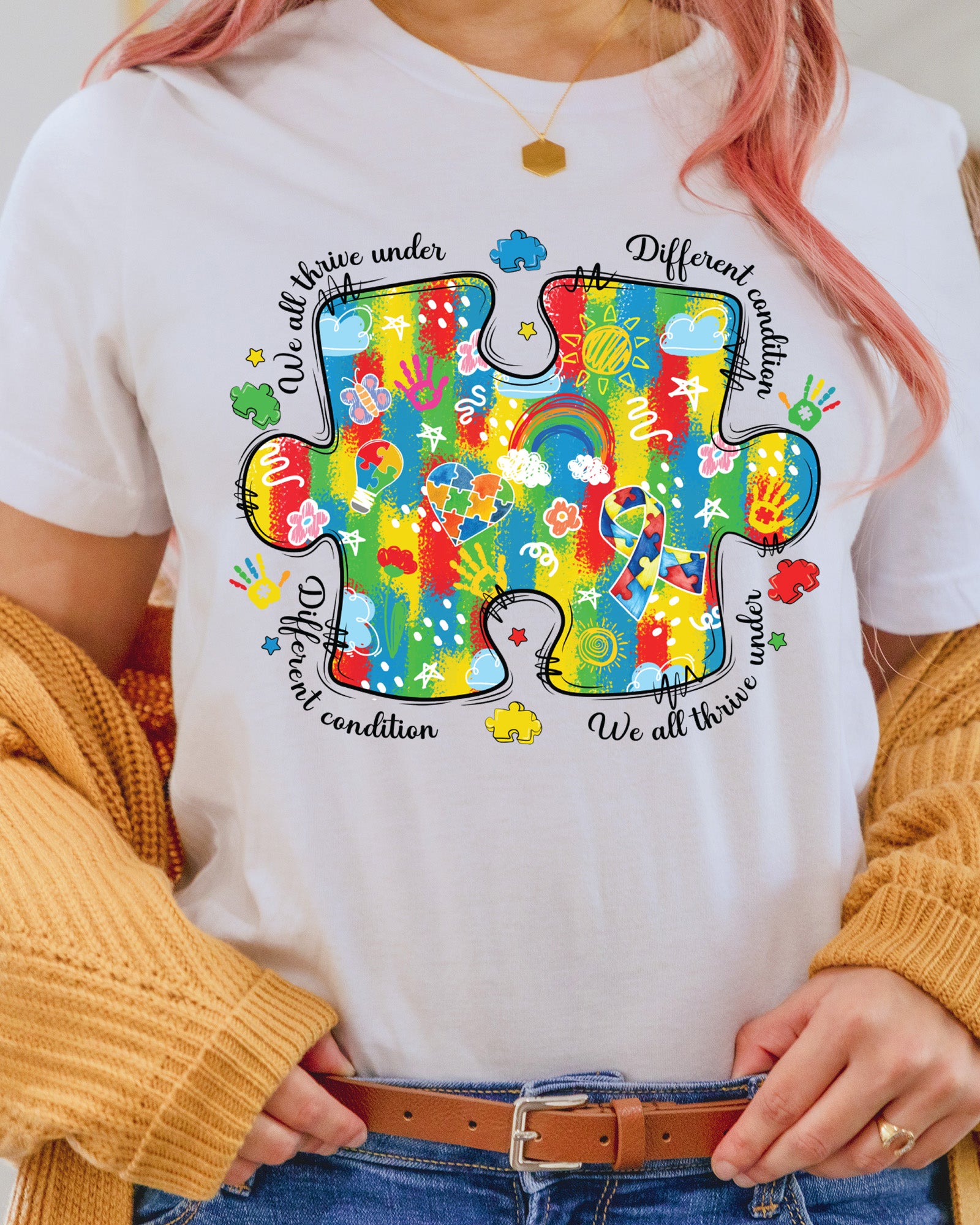 Autism Puzzle DTF Transfer