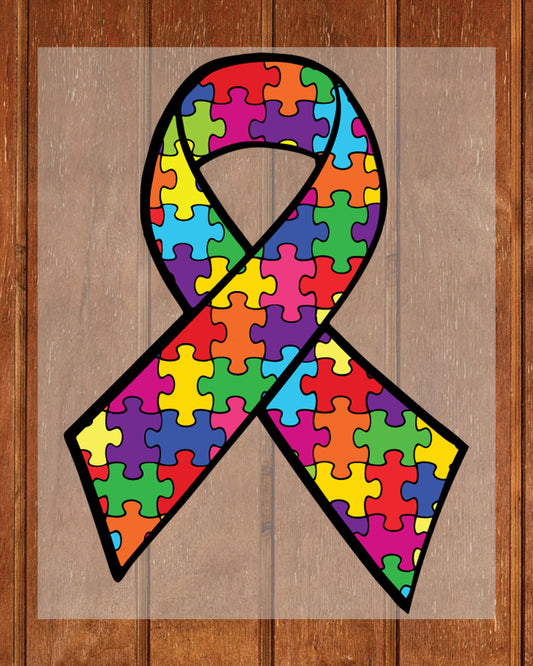 Autism Ribbon DTF