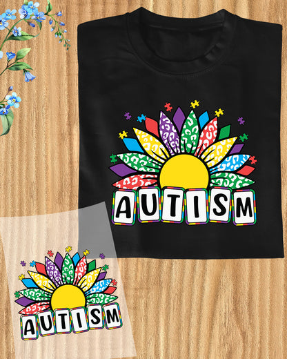 Autism Sunflower Awareness Ready To Press