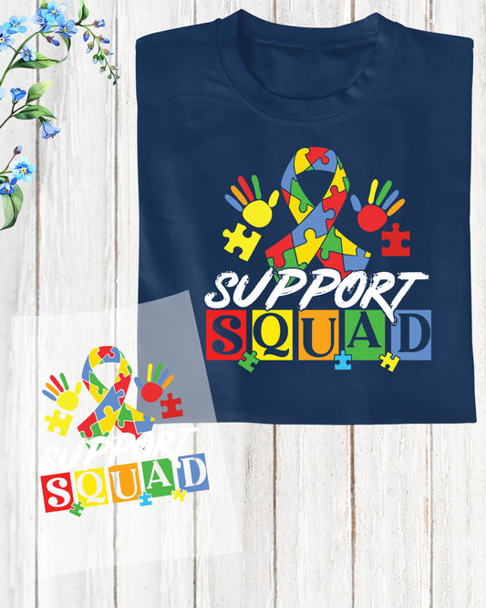 Autism  Support Squad DTF Transfer