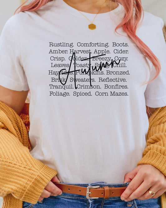 Autumn Cozy Sweaters DTF Transfer