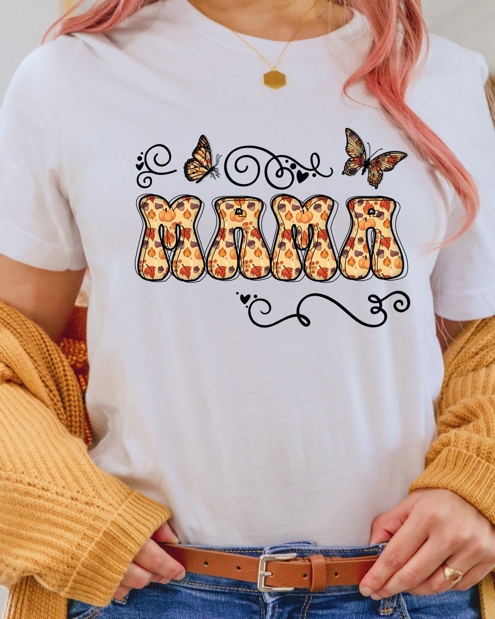 Autumn Mama Heat Transfer