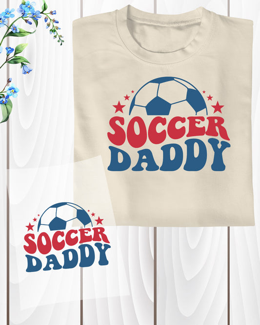 Soccer Daddy DTF Transfer Film