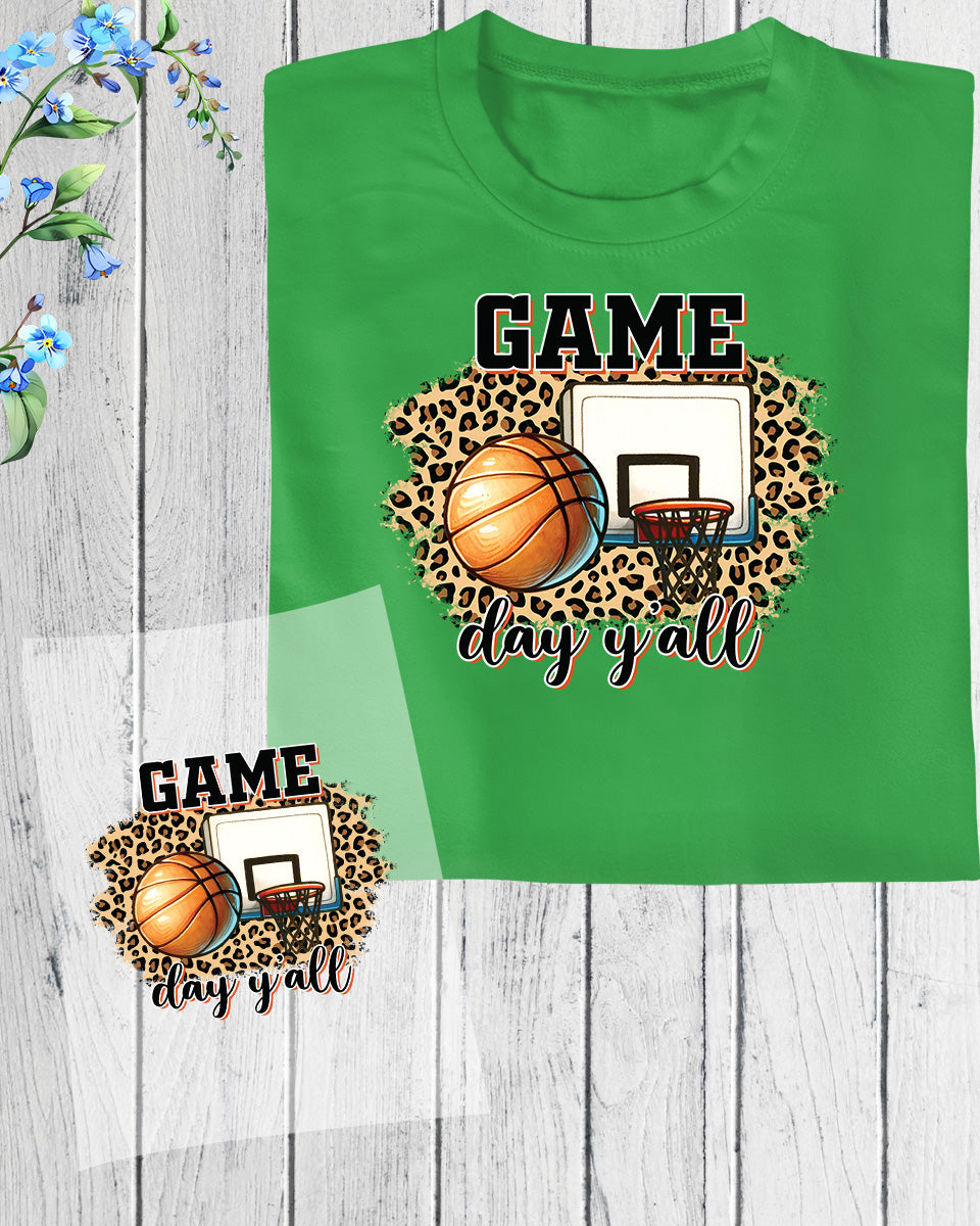 Gift for Basketball Game Day  DTF Transfer Film