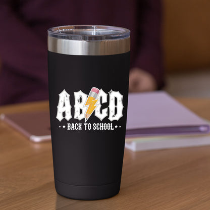 Back to School ABCD DTF Transfer