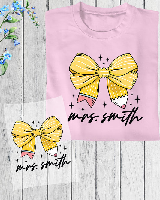 Back to School Coquette Retro DTF Transfer