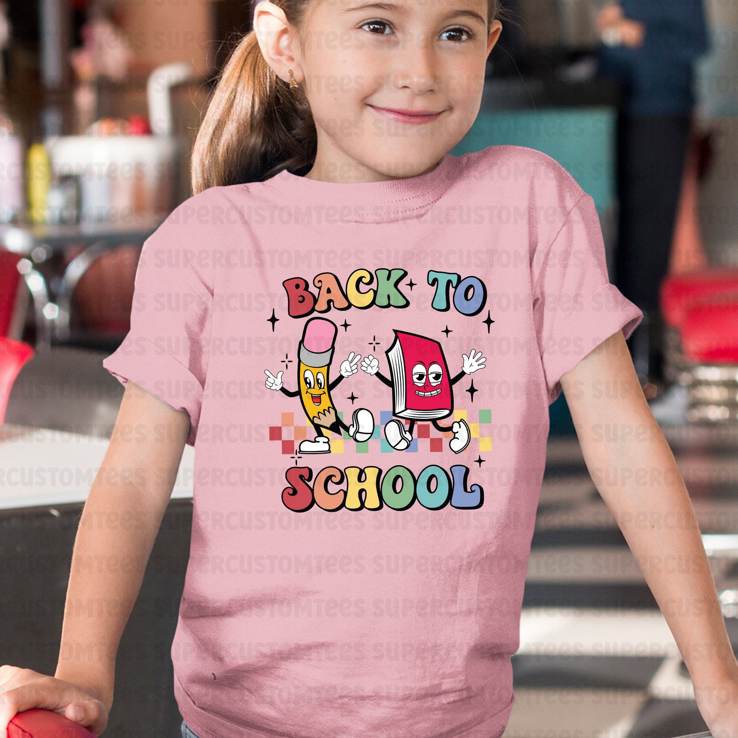 Back to School DTF Transfer Ready to Press