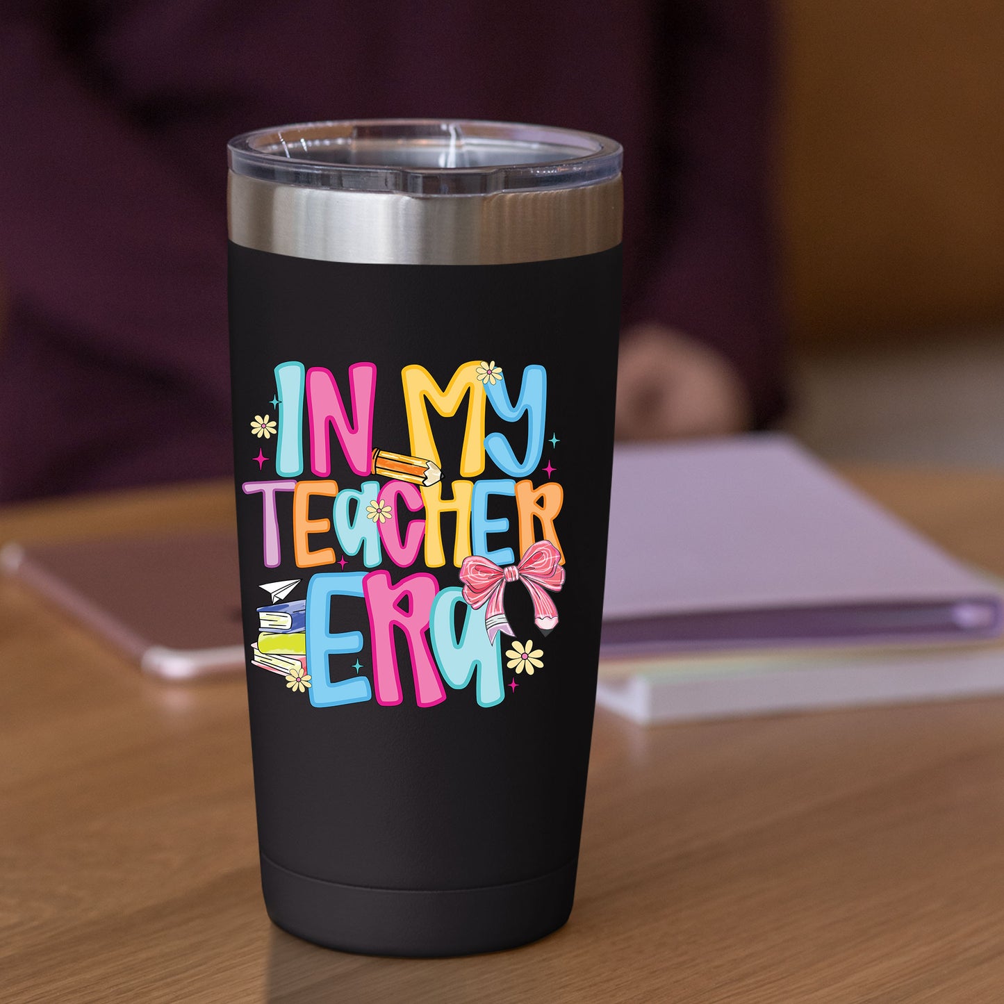 Back to School  in My Teacher Era Shirt DTF Transfer