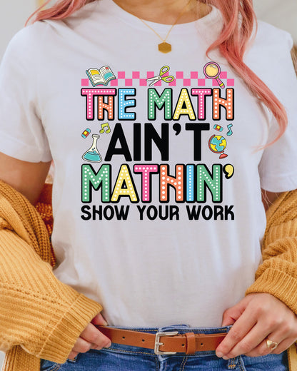 Back to School Teacher Appreciation DTF Transfer